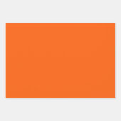 Feuille De Papier Cadeau Illustré feux de Noël rouge et vert (Devant 2)