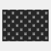 Feuille De Papier Cadeau Image répétitif, conception ou logo d'entreprise (Devant 3)