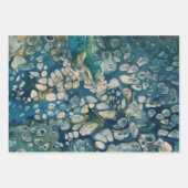 Feuille De Papier Cadeau Imaginaire Abstrait sous-marin (Devant 3)