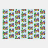 Feuille De Papier Cadeau Imaginaire de nid de bébé dragon (Devant 2)