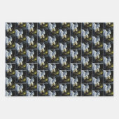 Feuille De Papier Cadeau Imaginaire guerrier épée Angel (Devant 3)