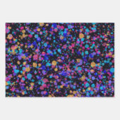 Feuille De Papier Cadeau Impression abstraite : Galaxies lointaines (Devant)