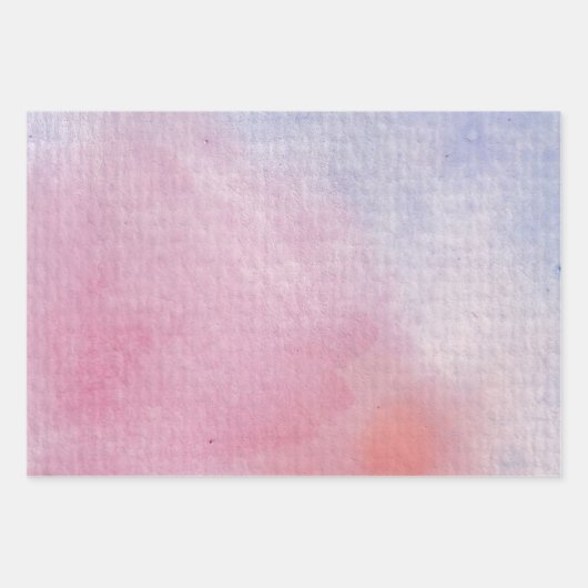 Feuille De Papier Cadeau Impression aquarelle (Devant 2)