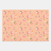 Feuille De Papier Cadeau Impression de trait (Devant 2)
