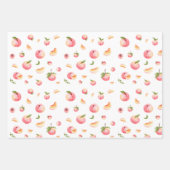 Feuille De Papier Cadeau Impression de trait (Devant)