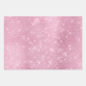 Feuille De Papier Cadeau Impression Glam Pink Zebra (Devant 3)