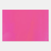 Feuille De Papier Cadeau Impression numérique à balayage rose (Devant 2)