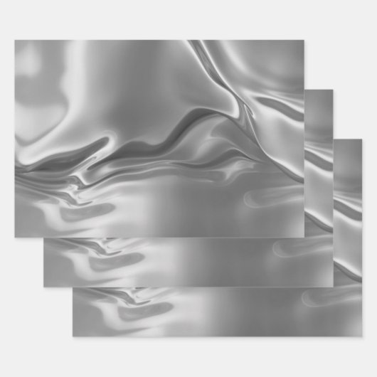 Feuille De Papier Cadeau Impression numérique en argent liquide (Lot)