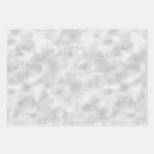 Feuille De Papier Cadeau Impression Zebra en argent rose Girl (Devant 3)