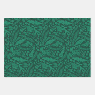 Feuille De Papier Cadeau Impressions botaniques
