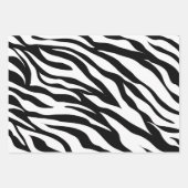Feuille De Papier Cadeau imprimé zebra stripes (Devant)