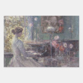 Feuille De Papier Cadeau Improvisation par Frederick Childe Hassam (Devant)