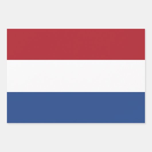 Feuille De Papier Cadeau Indicateur Pays-Bas (Devant 2)