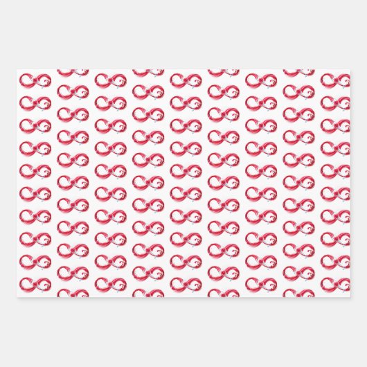 Feuille De Papier Cadeau Infinity (Devant 2)