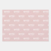 Feuille De Papier Cadeau Infirmière Est Année sur mesure Étudiante Infirmiè (Devant 2)