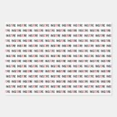 Feuille De Papier Cadeau InsPire Pi jour | Joyeux cadeau de jour de Pi Math (Devant)