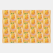 Feuille De Papier Cadeau Inspirer le bien-être Yoga (Devant 2)