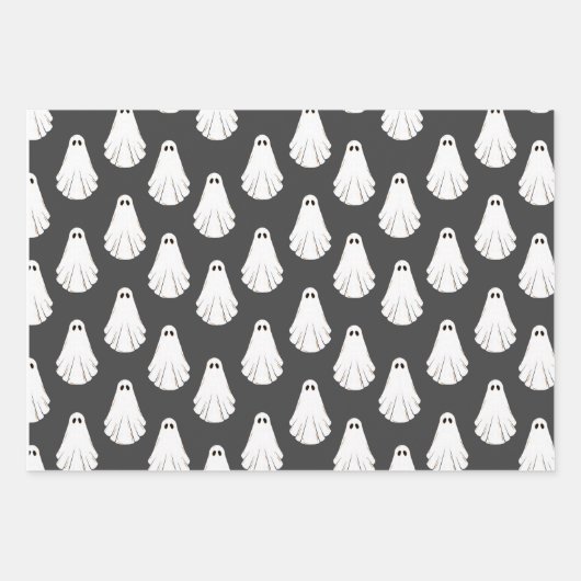 Feuille De Papier Cadeau Intervalle de fantôme (Devant)