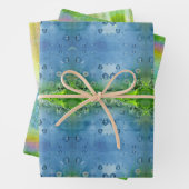 Feuille De Papier Cadeau Iridescent, Magical, Elegant, Nature (En situation)