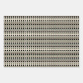 Feuille De Papier Cadeau Islamic Gift Wrap Set 3 Elegant Eid Ramadan Hajj (Devant 3)