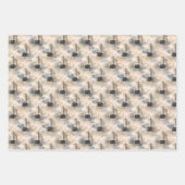 Feuille De Papier Cadeau Islamic Gift Wrap Set 3 Elegant Eid Ramadan Hajj (Devant 2)