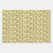 Feuille De Papier Cadeau Israël Jérusalem Thème (Devant)