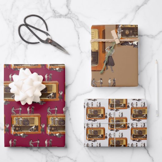 Feuille De Papier Cadeau It is only Rock & Roll (Recto)