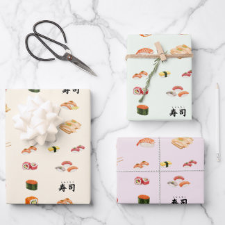 Feuille De Papier Cadeau Itamae〈Sushi Chefs） collection