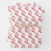 Feuille De Papier Cadeau Jacksonville State University Gamecocks Red Eagle (En situation)