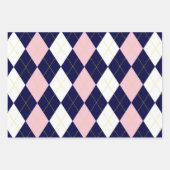 Feuille De Papier Cadeau Jacquard princesse (Devant 3)