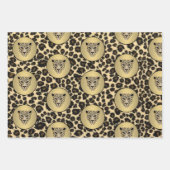 Feuille De Papier Cadeau Jaguar au diamant (Devant 2)