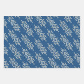 Feuille De Papier Cadeau Jamdani Print Folk Pattern (Devant 2)