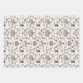 Feuille De Papier Cadeau Jane Austen Theme  (Devant 2)