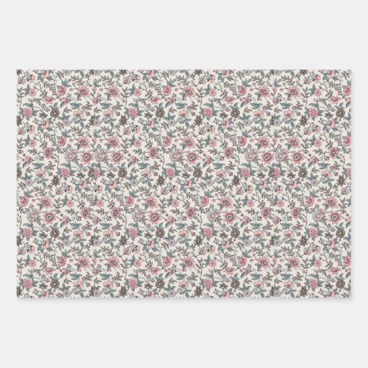 Feuille De Papier Cadeau Jane Austen Theme  (Devant)