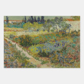 Feuille De Papier Cadeau Jardin d'Arles - Vincent Van Gogh (Devant 2)