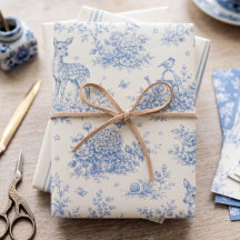Jardin de bébé Toile Bleue Floral Lapin
