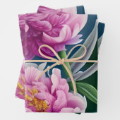 Feuille De Papier Cadeau Jardin de campagne enchanteresse (En situation)