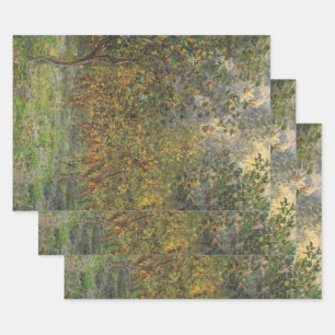 Feuille De Papier Cadeau Jardin de citronniers à Bordighera par Claude Mone