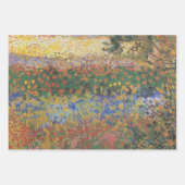 Feuille De Papier Cadeau Jardin de fleurs - Vincent van Gogh (Devant 3)
