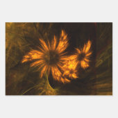 Feuille De Papier Cadeau Jardin mystique Art Abstrait (Devant 2)