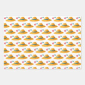 Feuille De Papier Cadeau Jardinage (Devant 3)