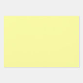 Feuille De Papier Cadeau jaune rouge vert (Devant)