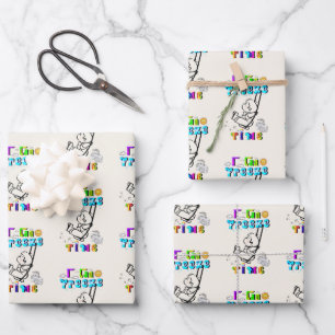Feuille De Papier Cadeau Je peux geler le temps