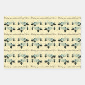 Feuille De Papier Cadeau Je vous souhaite l'amour Mariage (Devant 2)