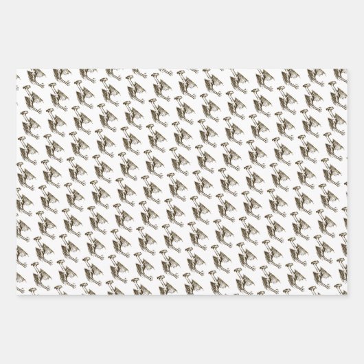 Feuille De Papier Cadeau Jersey Devil (Devant 2)