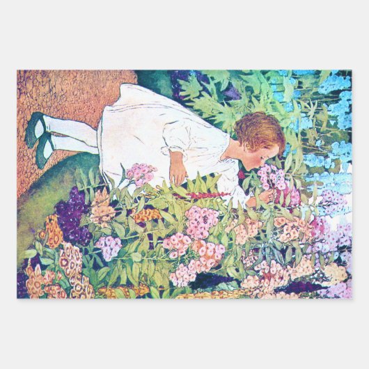 Feuille De Papier Cadeau Jessie Willcox Smith (Devant 2)