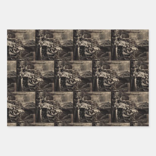 Feuille De Papier Cadeau Jésus-Christ devant Pilate (Devant)