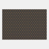 Feuille De Papier Cadeau Jeu de 3 Halloween lunaires (Devant 3)