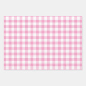 Feuille De Papier Cadeau Jeu de Motifs Buffalo Check (Devant)
