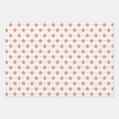 Feuille De Papier Cadeau Jeu de Noël côtier de trois (Devant 2)